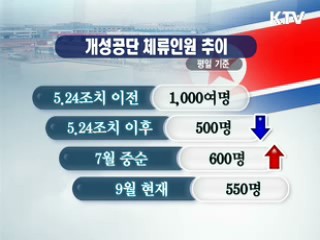 개성공단 체류인원 900명까지 확대