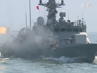 천안함 2주기, 서해상 초계함 전투태세 훈련