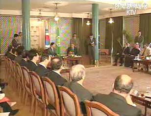 노무현대통령, 아랍연맹 본부 방문