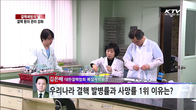 결핵예방의 날, 결핵 환자 관리 강화