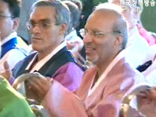 주한외교사절, 한국 전통문화 체험