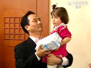 이라크 어린이 한국 수술후 감사 방한