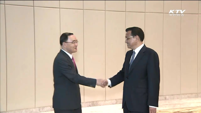 한·중 총리회담…"북핵 단호히 반대"