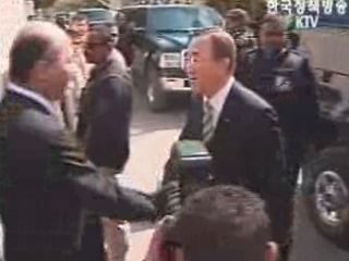 반기문 총장, 중동 순방 예정대로 진행