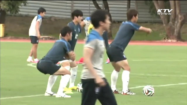 회복훈련 실시…알제리전 '필승' 각오