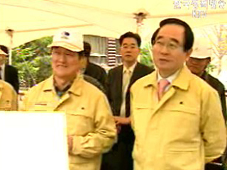 행자부장관 인제 방문 수해복구 상황 점검